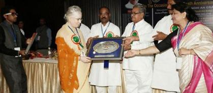 Sushree Vishkha Tripathi awarded Rajiv Gandhi Global Excellence Award