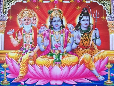 Trinity: Brahma, Vishnu, Shankar