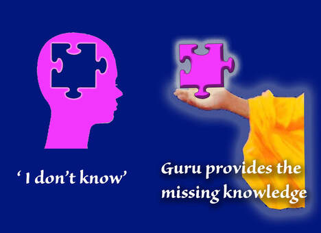 Guru provides knowledge