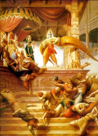 Ram In Assembly of King Janak