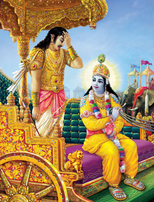 Shri Krishna serve His devotees