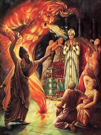 Saint Durvasa demoness Kritya king Ambarish