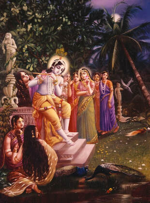 Shri Krishna feels indebted to those who selflessly love only Him